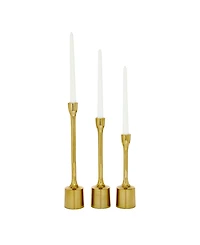 CosmoLiving by Cosmopolitan Candle Holder, Set of 3