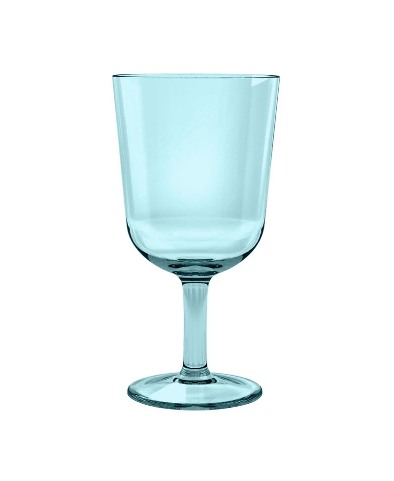 Abode Homewares Simple Wine Premium Plastic Glasses, Set of 6