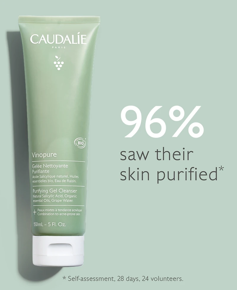 Caudalie Vinopure Purifying Gel Cleanser, 5-oz.