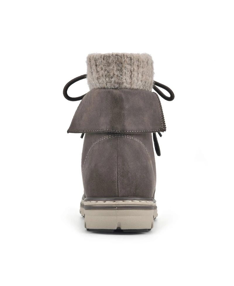 Cliffs by White Mountain Women's Kaylee Lace-Up Boots