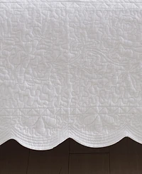 Laura Ashley Solid Trellis Cotton 4-Pc. Quilt Set, Daybed