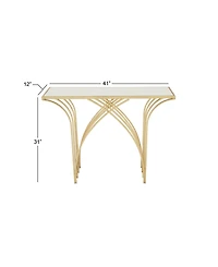 Modern Metal Console Table