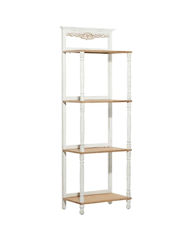 Wood Farmhouse Shelving Unit