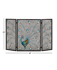 Eclectic Fireplace Screen