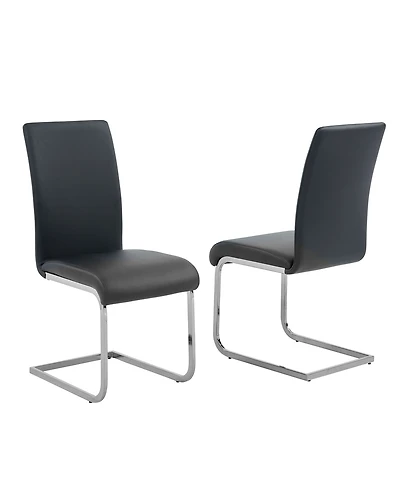 Alison Modern Dining Side Chairs, Set of 2