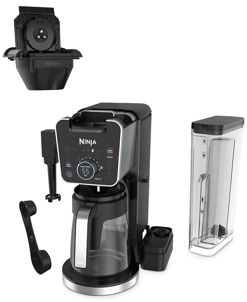 Ninja CFP301 DualBrew Pro Specialty Coffee System, Single-Serve, Compatible with K-Cups & 12-Cup Drip Coffee Maker