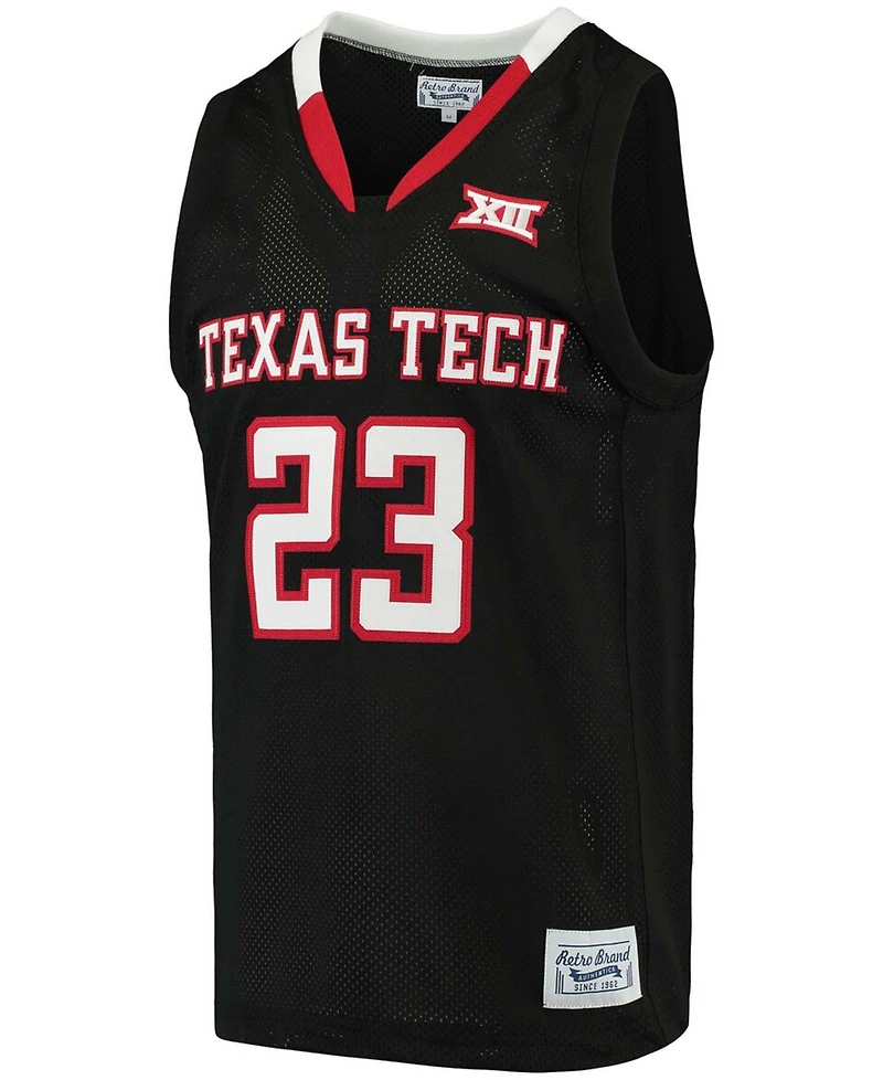Men's Jarrett Culver Black Texas Tech Red Raiders Alumni Basketball Jersey