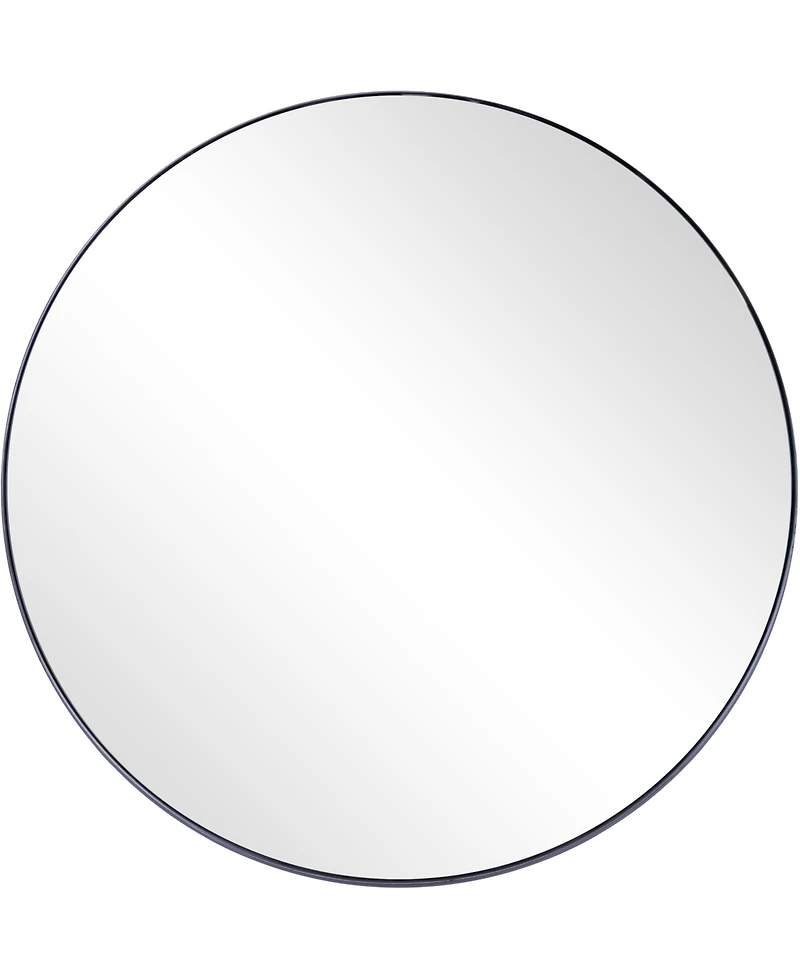 Round Metal Frame Mirror