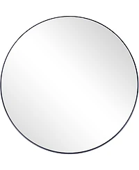 Round Metal Frame Mirror