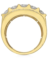 Men's Diamond Elevated Cluster Ring (3 ct. t.w.) 10k Gold