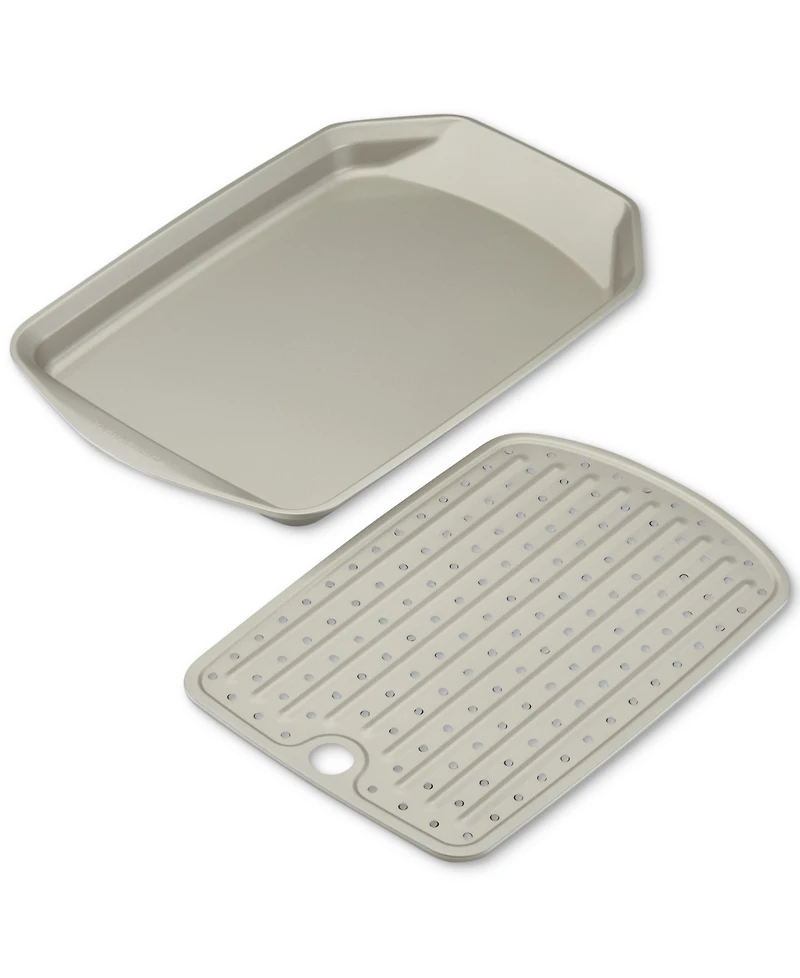 Rachael Ray Bakeware 2-Pc. Nonstick Crisp & Slide Pan Set