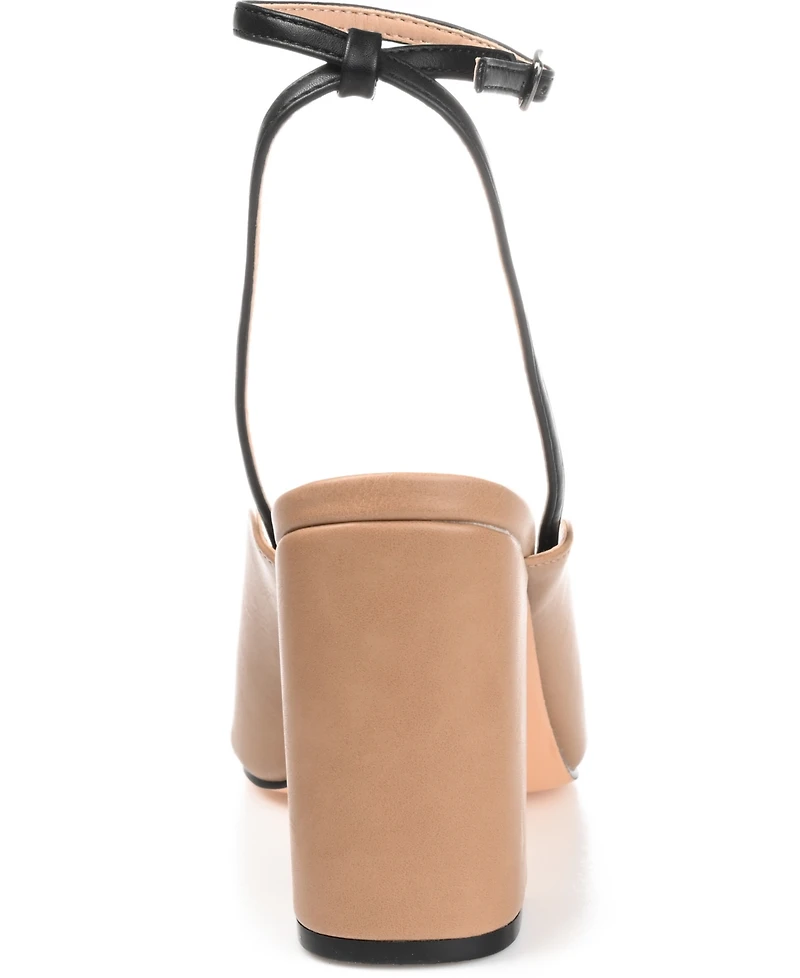 Journee Collection Women's Calypso Block Heels