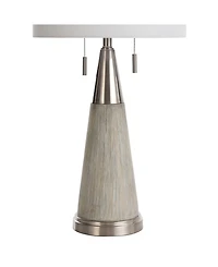 Round Tapered Molded Table Lamp