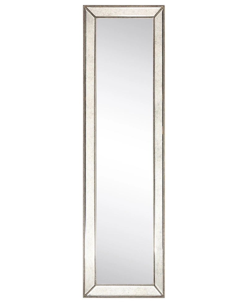 Empire Art Direct Solid Wood Frame Covered with Beveled Antique Mirror - 64" x 18"