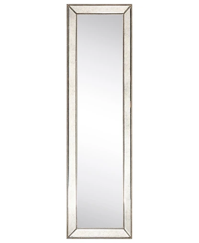 Empire Art Direct Solid Wood Frame Covered with Beveled Antique Mirror - 64" x 18"