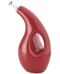 Rachael Ray Ceramic Evoo Oil and Vinegar Dispensing Bottle, 24-Ounce