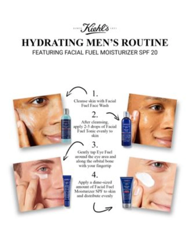 Kiehls Since 1851 Facial Fuel Mens Spf 20 Moisturizer