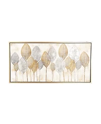 CosmoLiving by Cosmopolitan Brown Contemporary Canvas Wall Art, 27 x 55