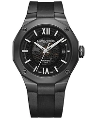 Baume & Mercier Men's Swiss Automatic Baumatic Black Rubber Strap Watch 42mm
