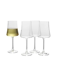 Mikasa Aline White Wine Glasses Set of 4, 16 oz
