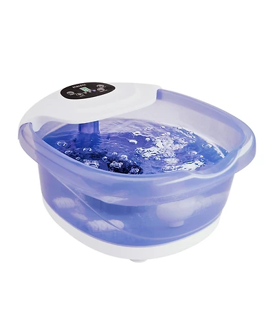 HoMedics BubbleSpa + Epsom Salt Heated Foot Bath