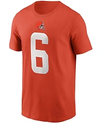 Men's Baker Mayfield Cleveland Browns Name and Number T-shirt