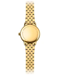 Raymond Weil Women's Swiss Toccata Diamond-Accent Gold-Tone Stainless Steel Bracelet Watch 29mm