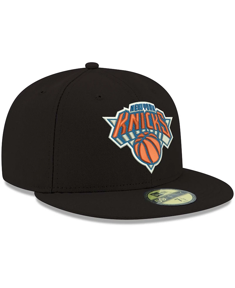 New Era Men's New York Knicks Official Team Color 59FIFTY Fitted Hat