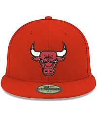 New Era Chicago Bulls Official Team Color 59FIFTY Fitted Cap