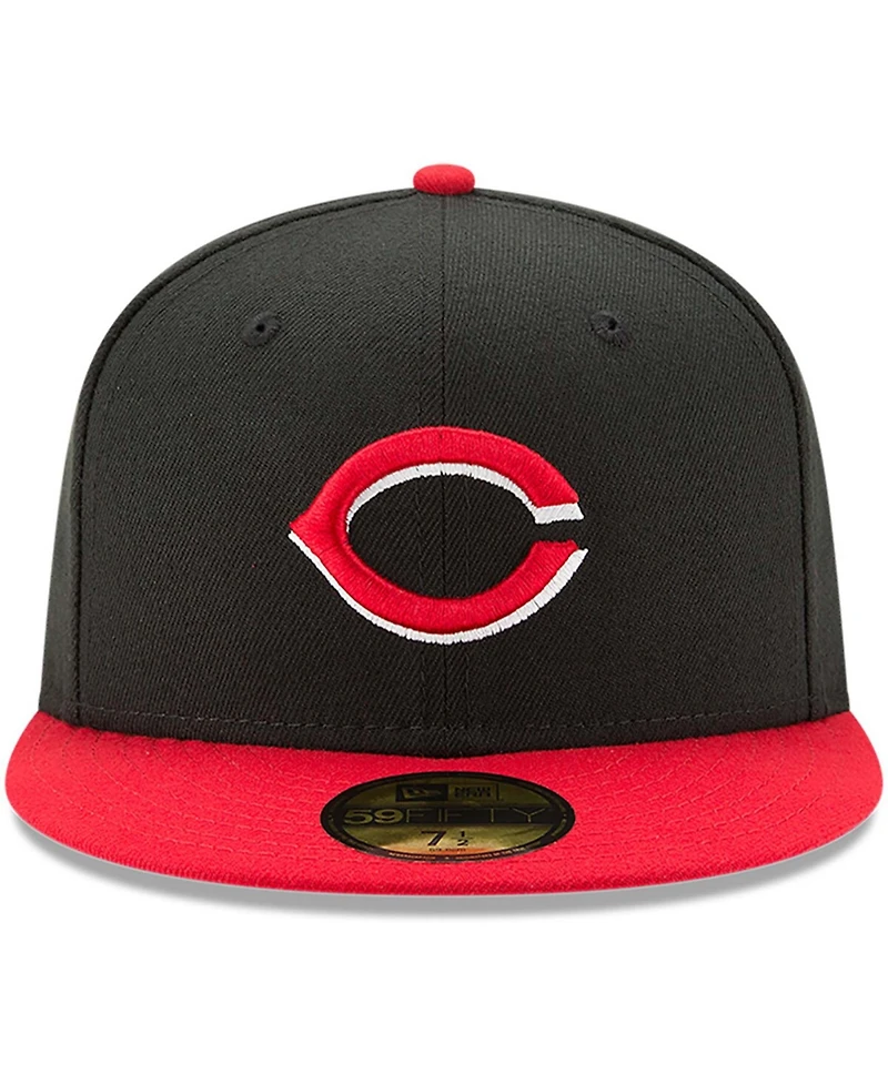 New Era Men's Cincinnati Reds Road Authentic Collection On-Field 59FIFTY Fitted Hat