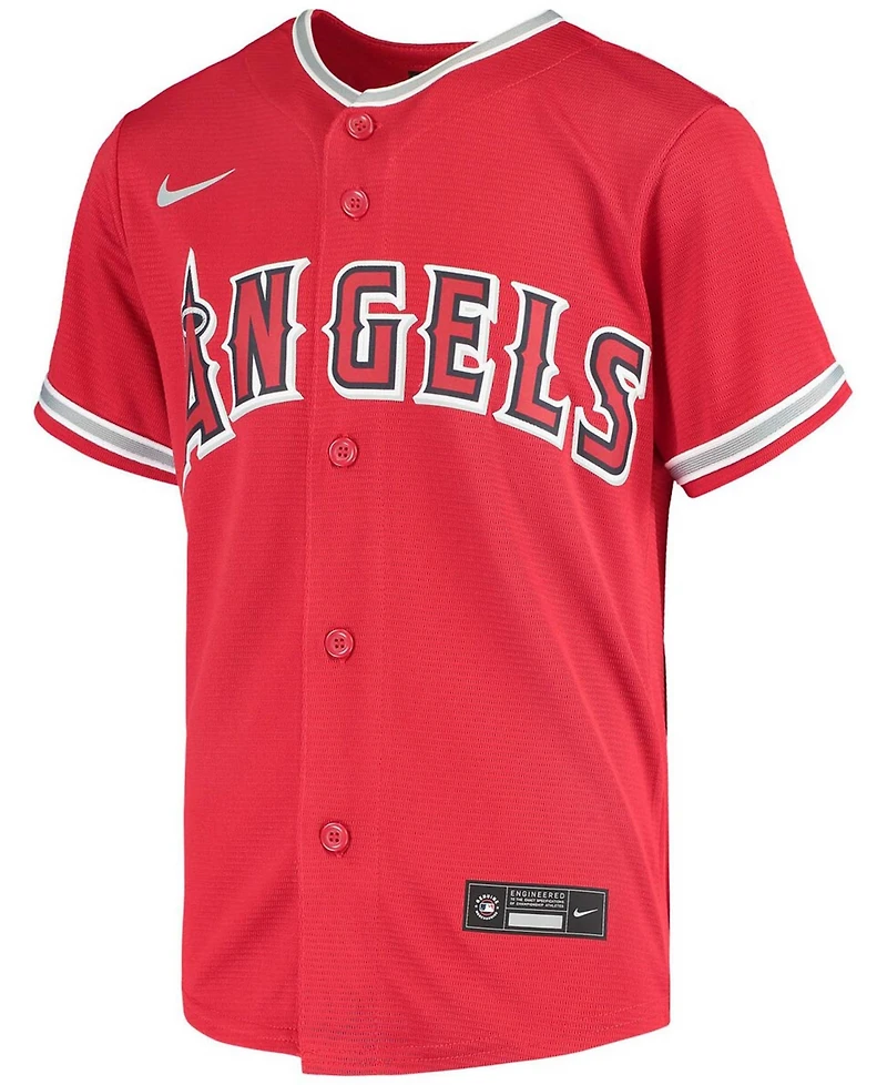 Nike Big Boys and Girls Los Angeles Angels Alternate Replica Player Jersey - Anthony Rendon