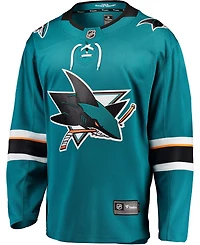 Fanatics Men's San Jose Sharks Breakaway Home Jersey