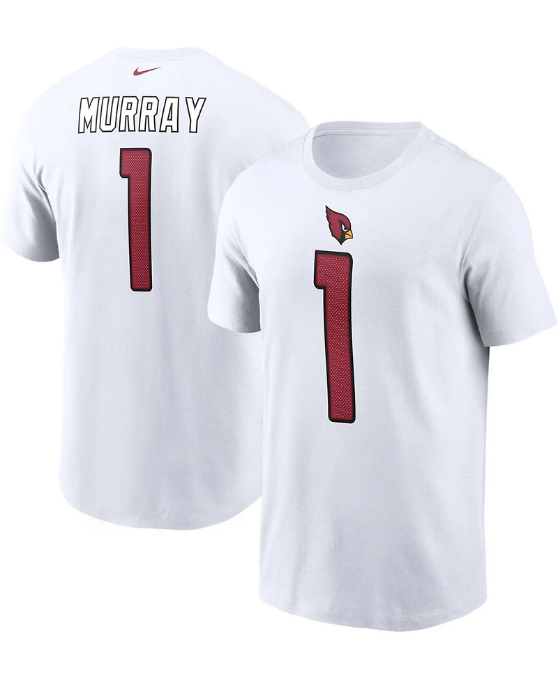 Men's Kyler Murray White Arizona Cardinals Name and Number T-shirt