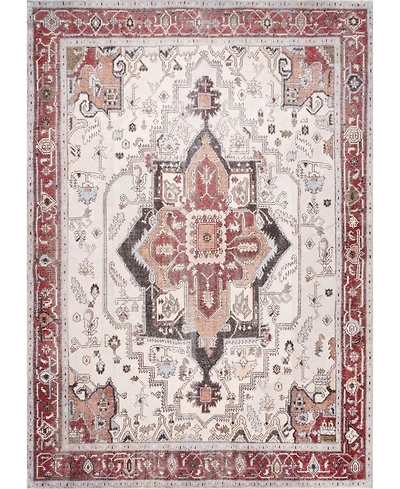 nuLoom Aurora HJAU10A Machine-Washable 5' x 8' Area Rug