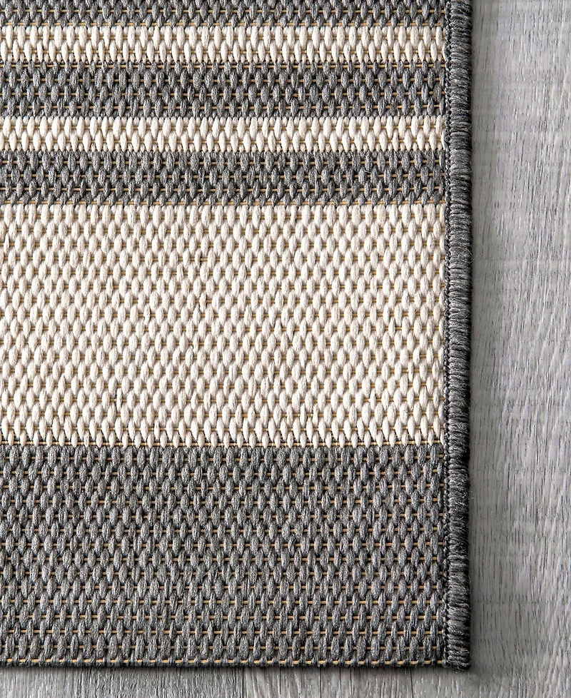nuLoom Dawn OWDN29B 5'3" x 7'6" Outdoor Area Rug