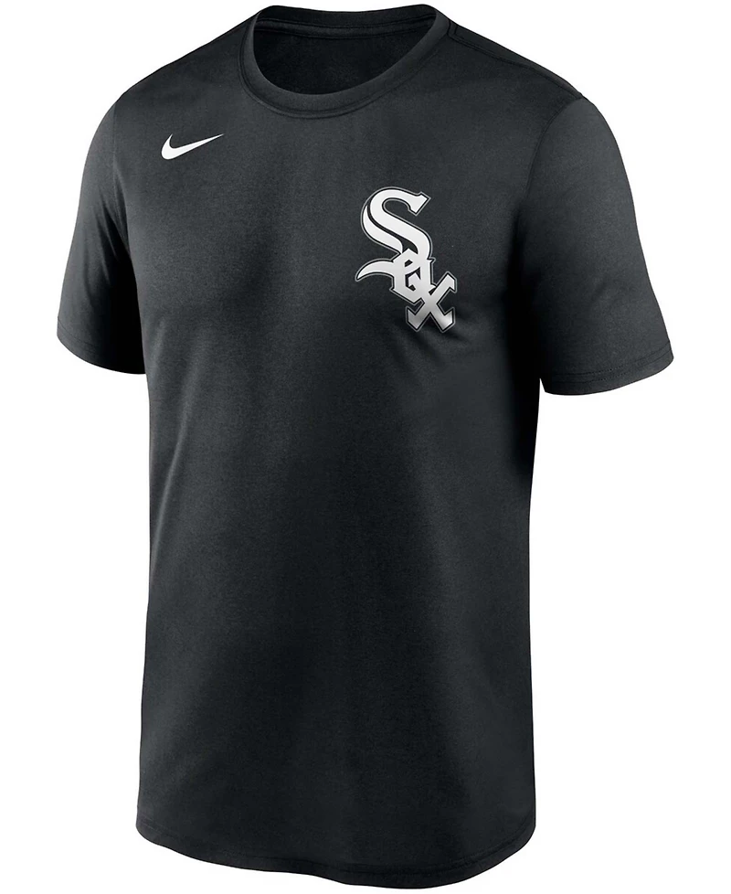 Men's Nike Black Chicago White Sox Wordmark Legend T-shirt