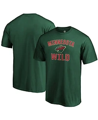 Men's Green Minnesota Wild Team Victory Arch T-shirt