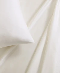 Vera Wang Solid 800 Thread Count Cotton Sateen 4 Piece Sheet Set