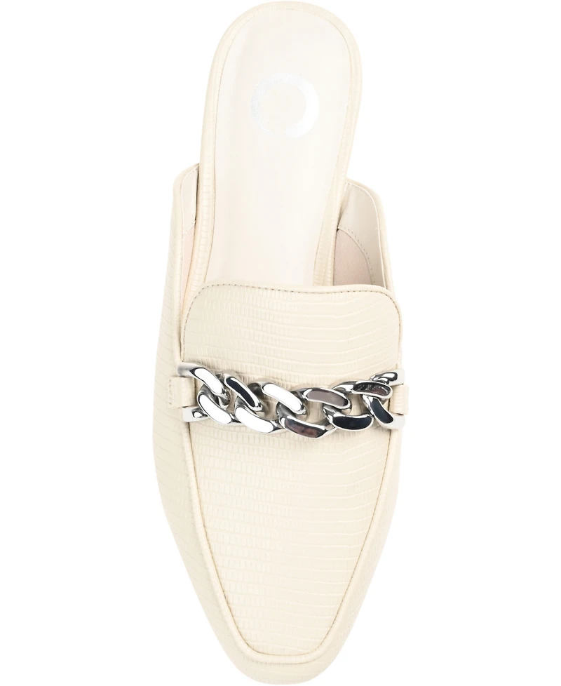 Journee Collection Women's Hazina Chain Mules