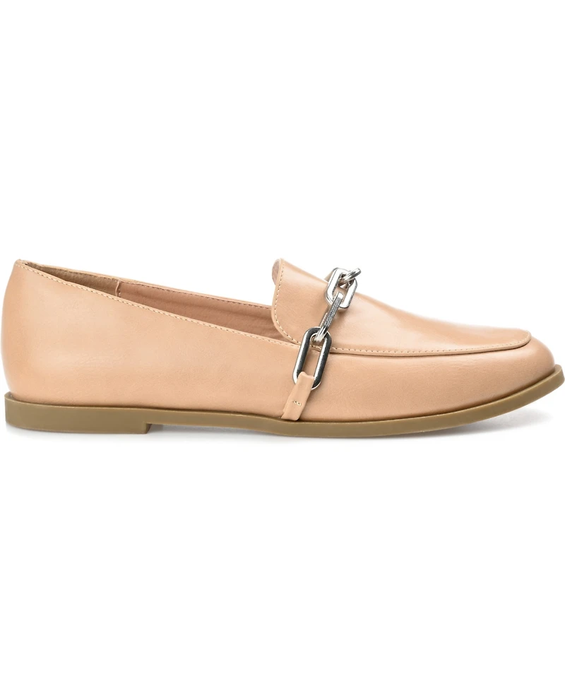 Journee Collection Women's Madison Chain Loafer
