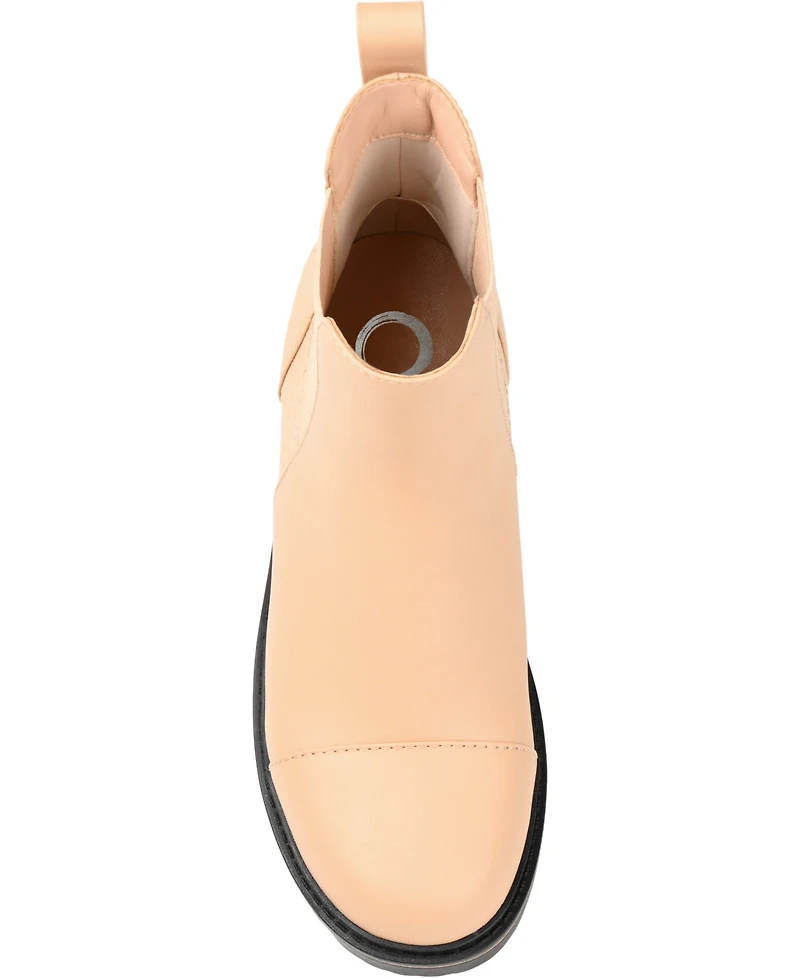Journee Collection Women's Mirette Lug Sole Bootie