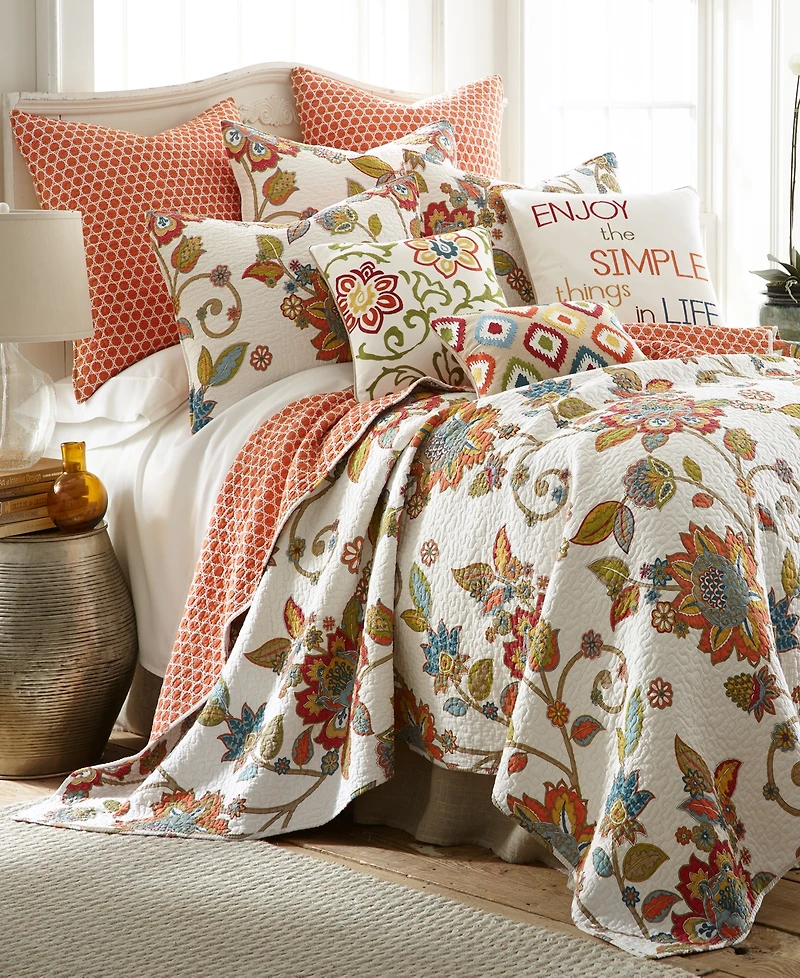 Levtex Clementine Spring 3-Pc. Quilt Set, Full/Queen