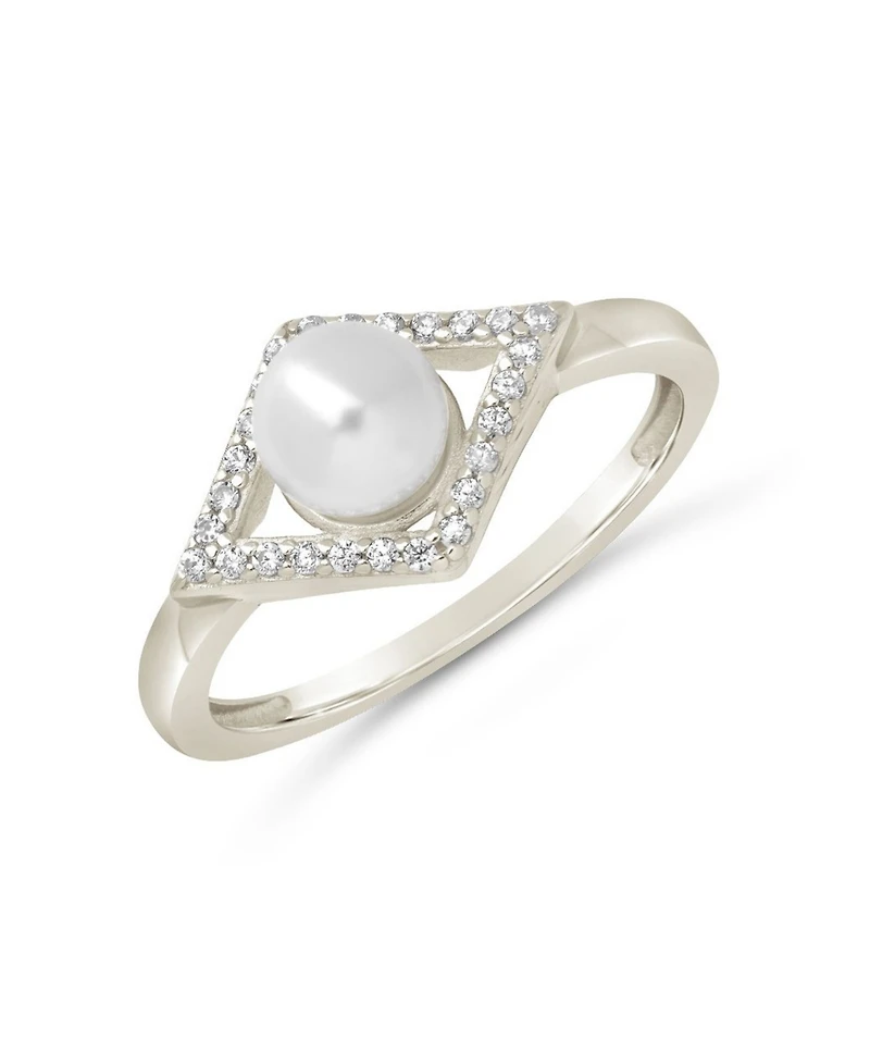 Sterling Forever Women's Alessia Evil Eye Ring