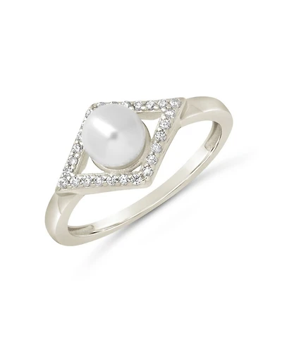 Sterling Forever Women's Alessia Evil Eye Ring