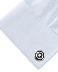 Marvel Men's Captain America Shield Cufflinks