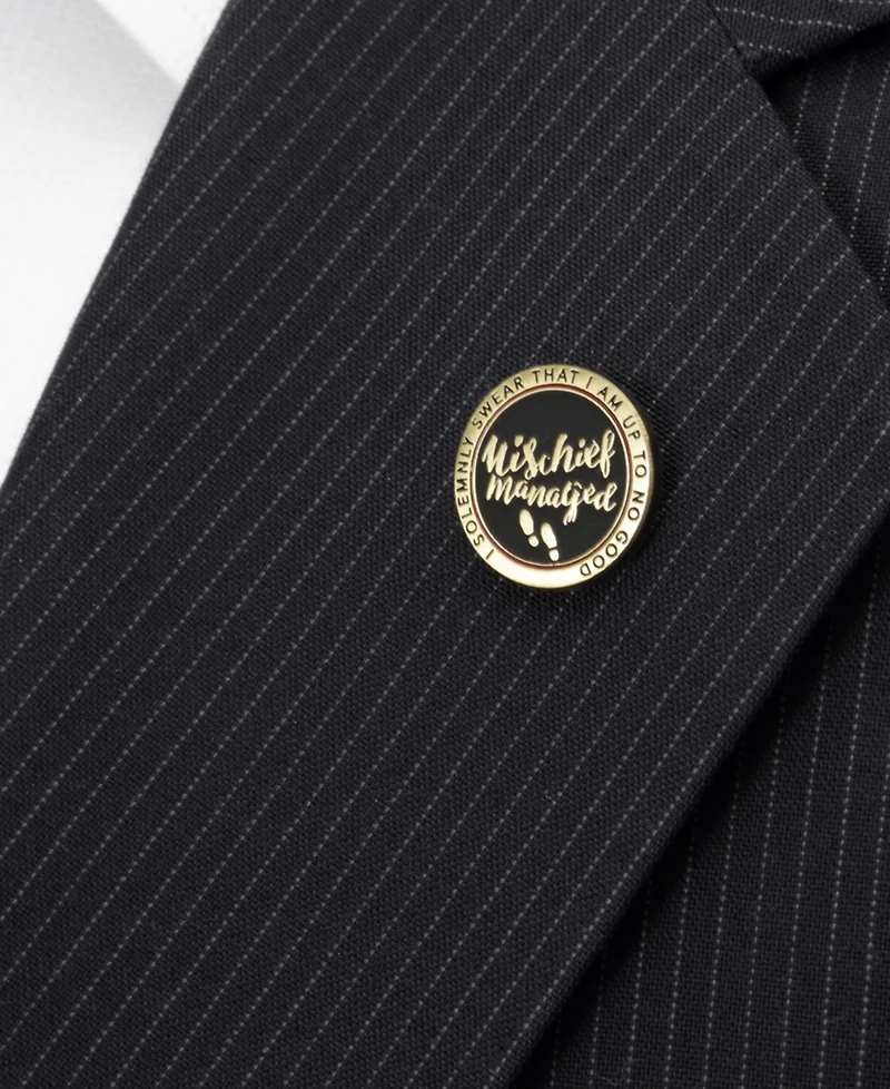 Harry Potter Men's Mischief Managed Lapel Pin