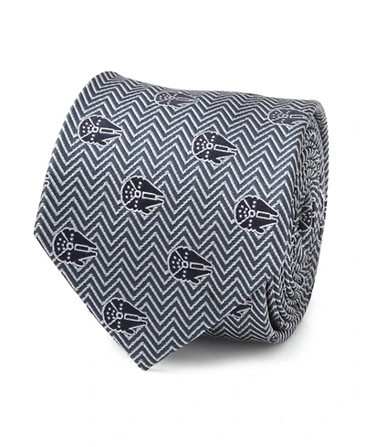 Star Wars Men's Millennium Falcon Herringbone Tie