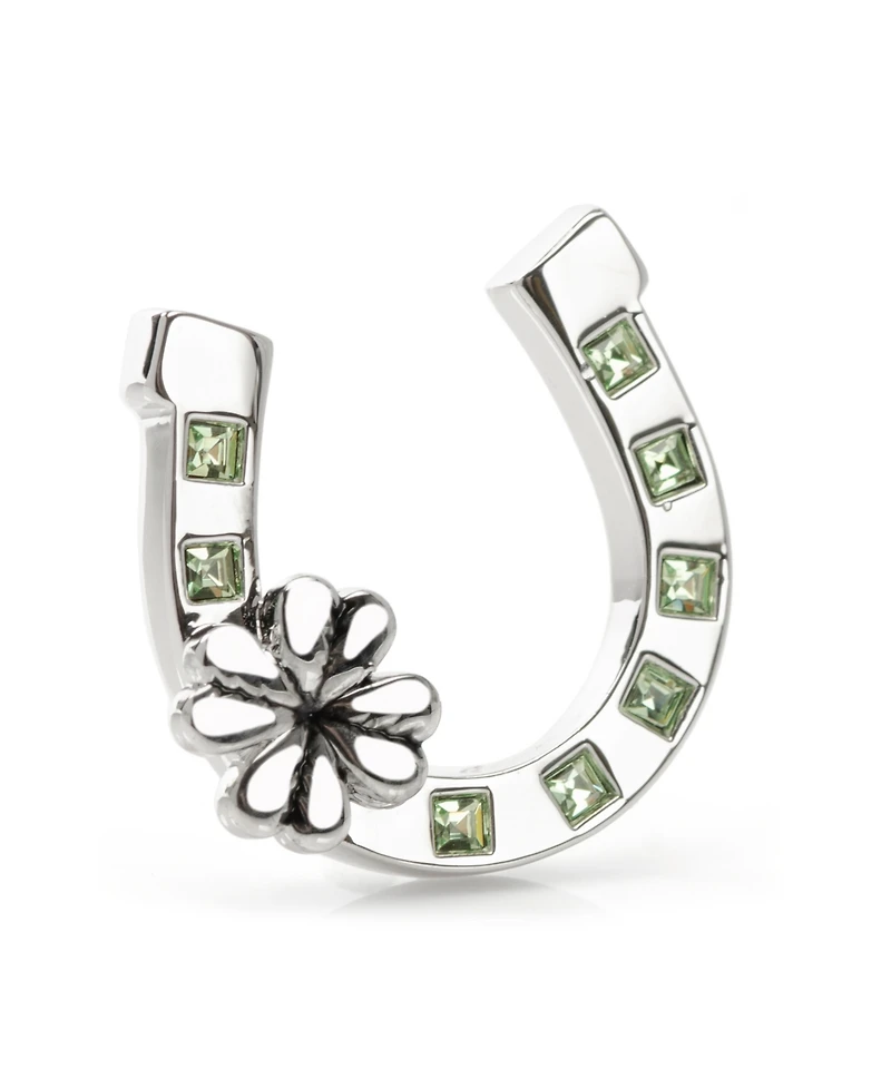 Ox & Bull Trading Co. Men's Lucky Horseshoe Lapel Pin