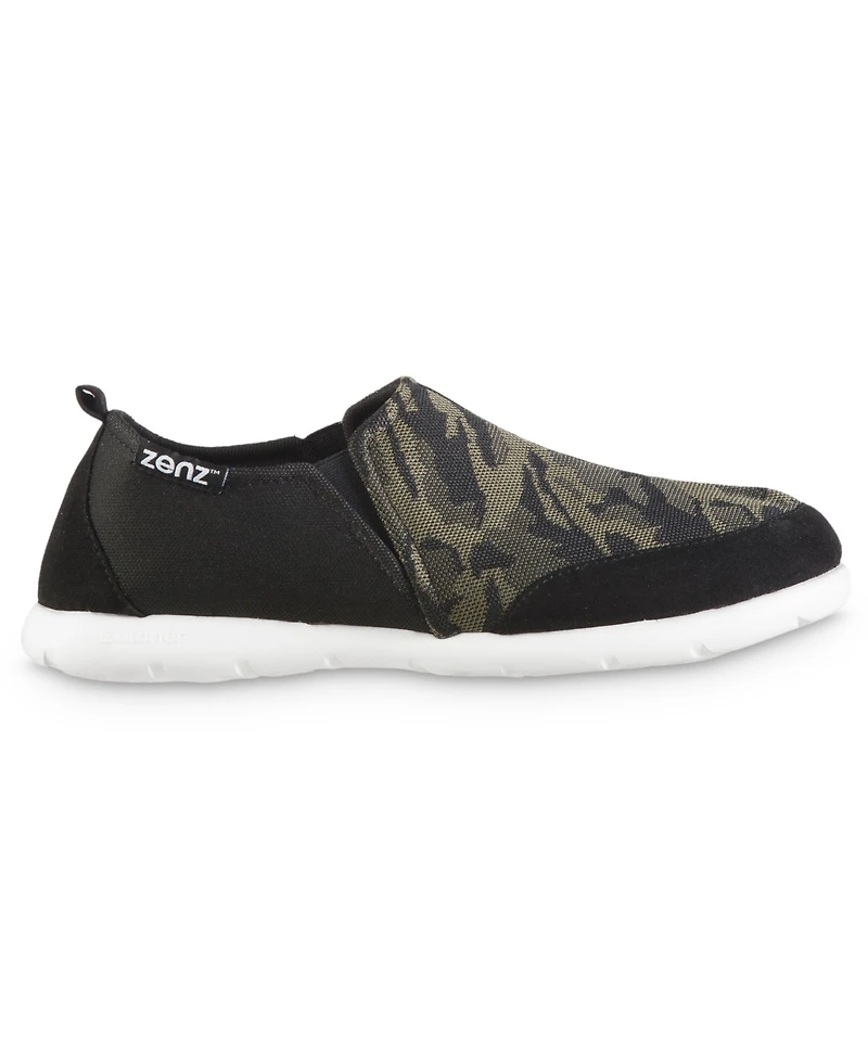 Isotoner Men's Zenz Sport Knit Indoor and Outdoor Slip-On Slipper