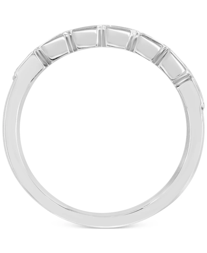 Effy Diamond Emerald-Cut Band (3/4 ct. t.w.) in 14k White Gold